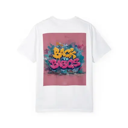 Back To Basics Graffiti Art Pink Background