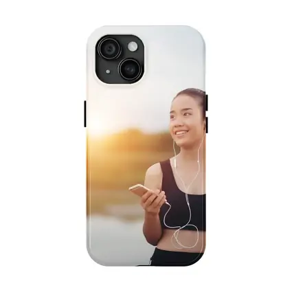 Fit Woman Running Outdoors at Sunset