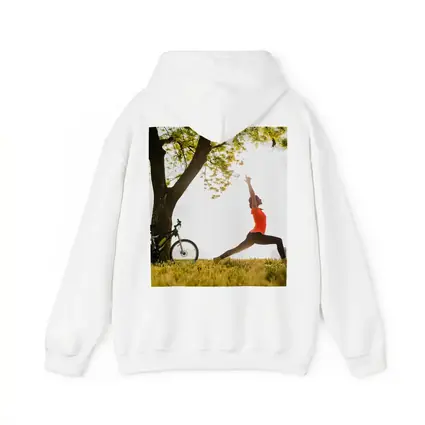 Woman Yoga Pose Outdoor Tree Sunrise
