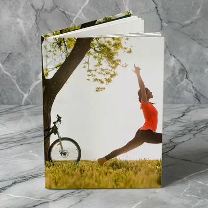 Woman Yoga Pose Outdoor Tree Sunrise