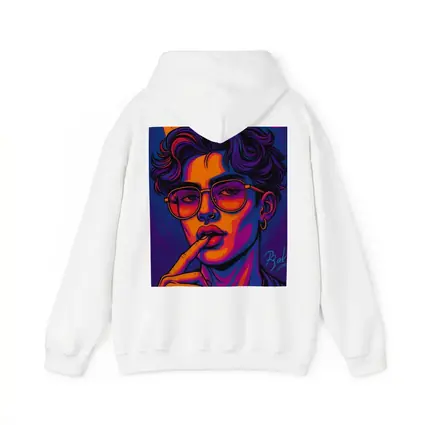 Retro Pop Art Young Man With Glasses