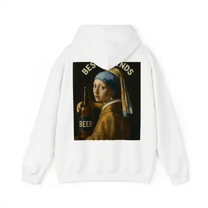 Girl With Pearl Earring Beer Best Friends