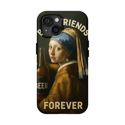 Girl With Pearl Earring Beer Best Friends
