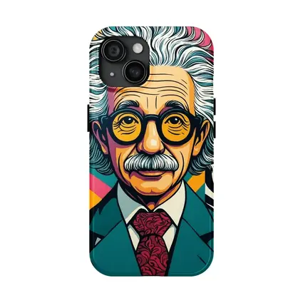 Albert Einstein Pop Art Colorful Portrait