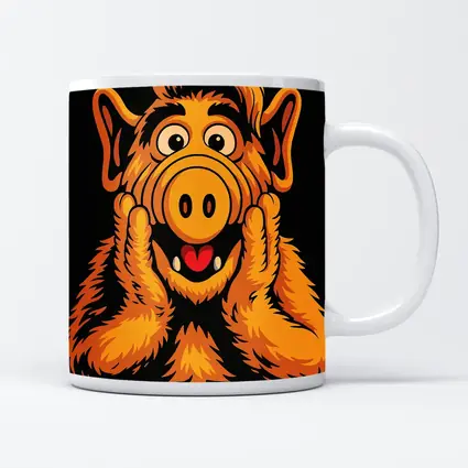 ALF Home Alone Funny Retro Black Art