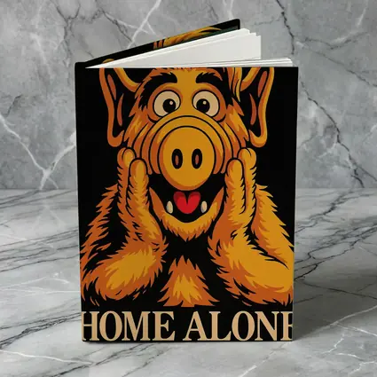 ALF Home Alone Funny Retro Black Art