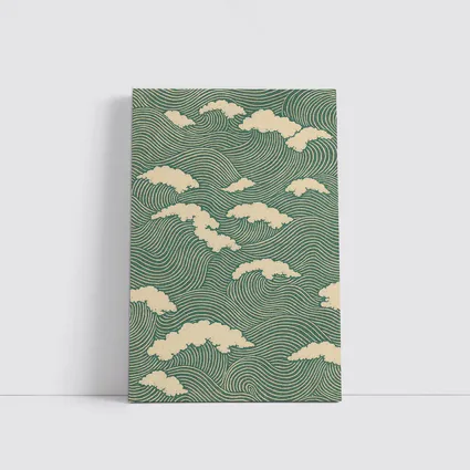 Japanese Minimal Waves and Clouds Pattern