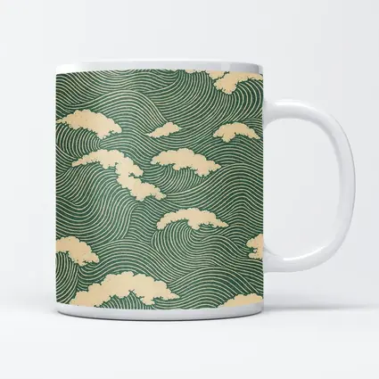 Japanese Minimal Waves and Clouds Pattern