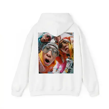 Y2K Streetwear Friends Fish Eye Lens