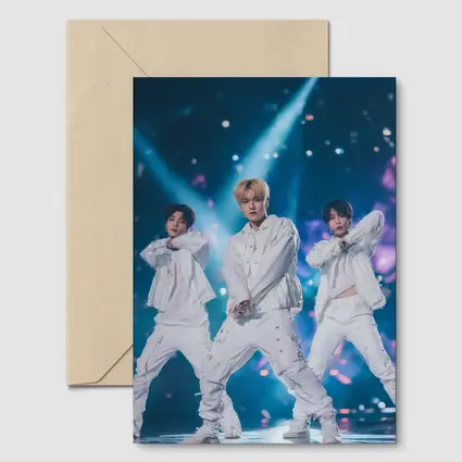 K-Pop Boy Group Dancing On Stage