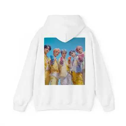 K-Pop Group Yellow Outfits Blue Sky