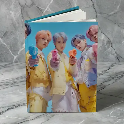 K-Pop Group Yellow Outfits Blue Sky