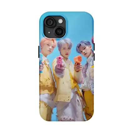 K-Pop Group Yellow Outfits Blue Sky