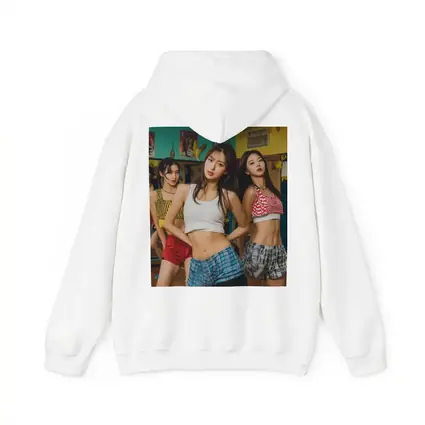 K-Pop Girls Dancing in Colorful Studio