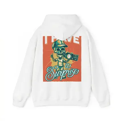 Skeleton Skull Holding Bomb Retro Grunge
