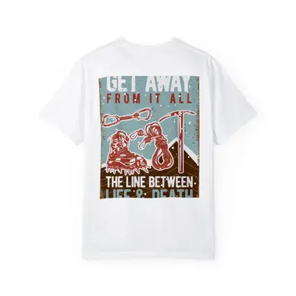 Retro Rock Climbing Gear Adventure Quote