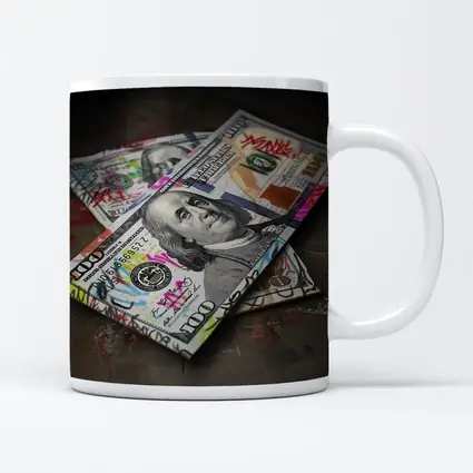 Graffiti Dollar Bills Money Street Art