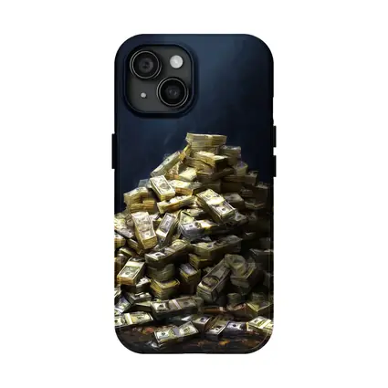 Massive Pile of Cash Money Dark Background