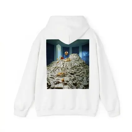 Massive Money Pile Luxury Blue Room