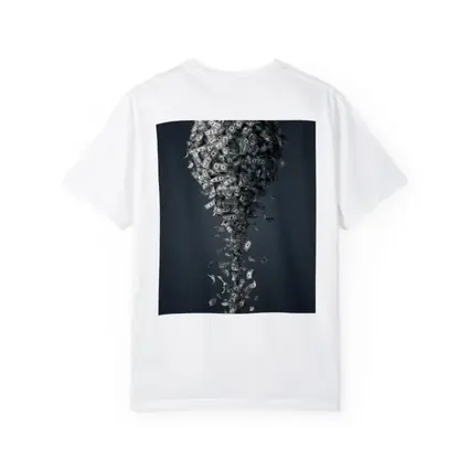 Dollar Bills Swirling Into Money Tree Shape