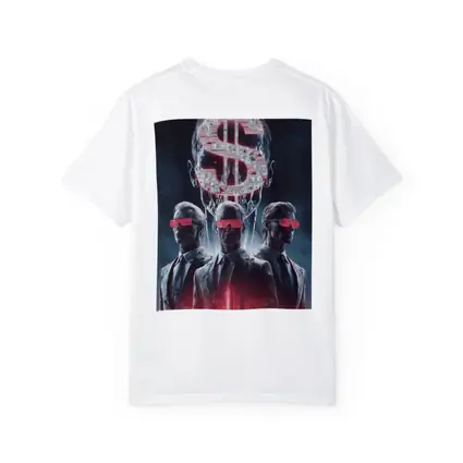 Men In Suits Dollar Sign Cyberpunk City