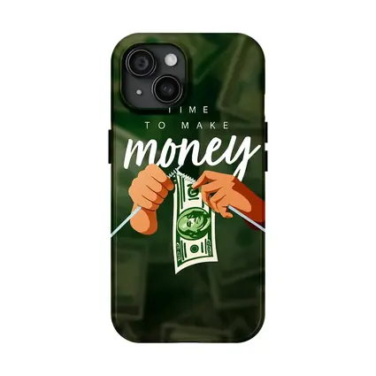 Time To Make Money Dollar Bill Art