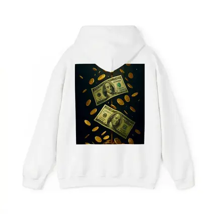 Dollar Bills Gold Coins Dark Background
