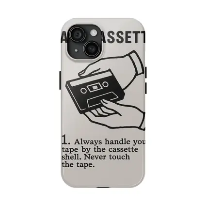 Jazz Cassette Tape Retro Instructional Art