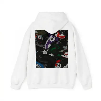 Air Jordan Sneakers Pile Cartoon Art