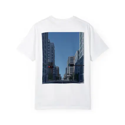 Empty City Street Low Poly Art Style