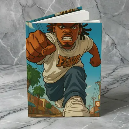 Anime Hip Hop Fighter Running City Street