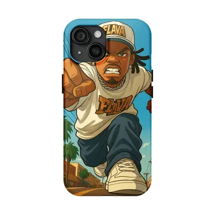Anime Hip Hop Fighter Running City Street