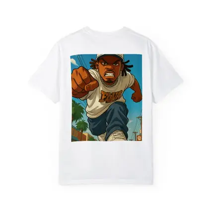 Anime Hip Hop Fighter Running City Street