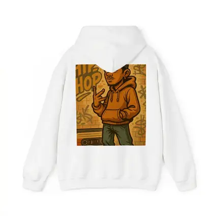 Hip Hop Cartoon Character Graffiti Wall Art