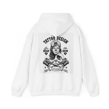 Custom Tattoo Design Sugar Skull Girl California