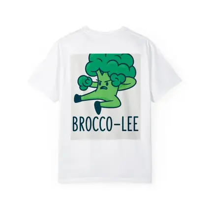 Brocco Lee Funny Martial Arts Broccoli Character