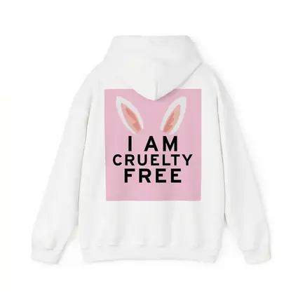 I Am Cruelty Free Bunny Ears Pink