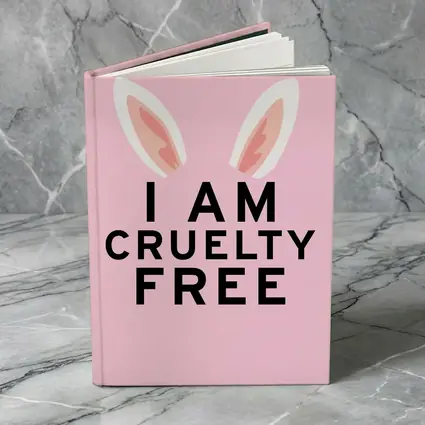 I Am Cruelty Free Bunny Ears Pink