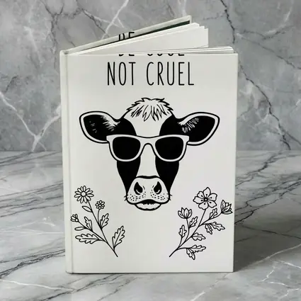 Be Cool Not Cruel Cow Sunglasses Floral