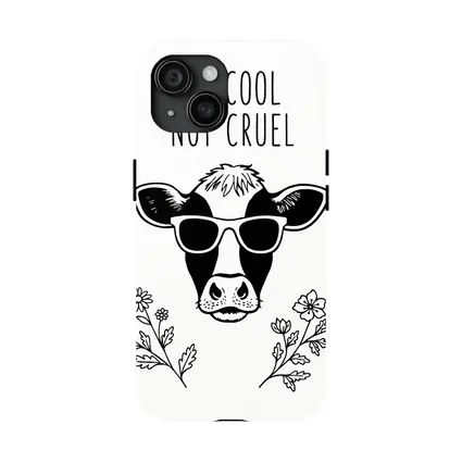 Be Cool Not Cruel Cow Sunglasses Floral
