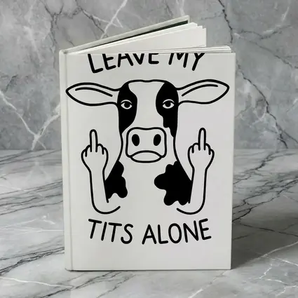 Leave My Tits Alone Funny Cow Art