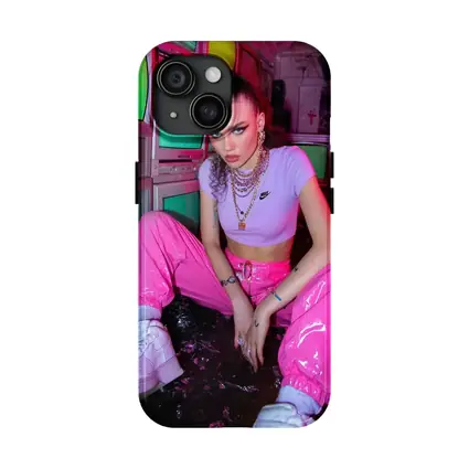 Nike Girl Neon Retro TV Room