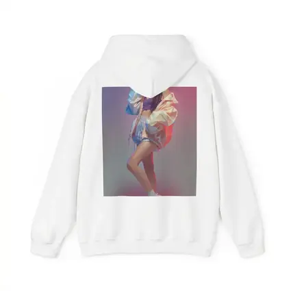 K-Pop Girl Pastel Gradient Fashion Portrait
