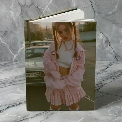 Pink Outfit Girl Urban Street Sunset