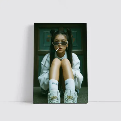 Young Asian Girl Street Style Urban Portrait