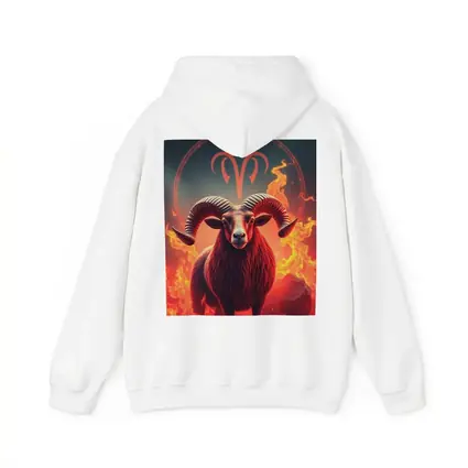 Aries Ram Fire Zodiac Sign Art