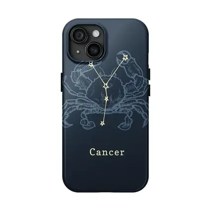 Cancer Zodiac Crab Constellation Dark Blue