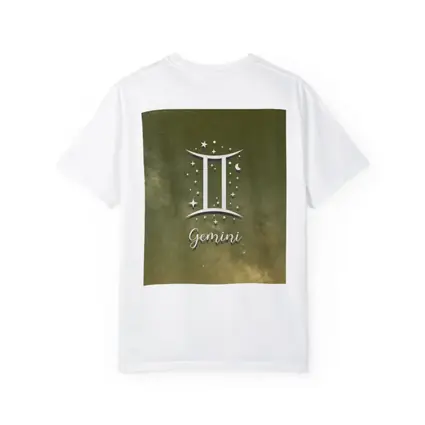 Gemini Zodiac Symbol Starry Night Sky