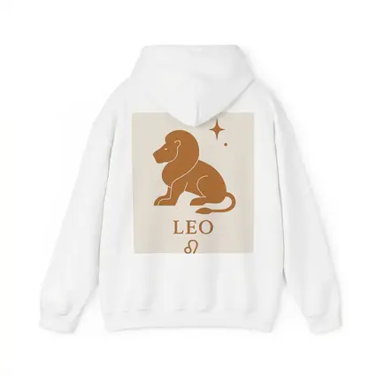 Leo Zodiac Sign Lion Celestial Beige Art