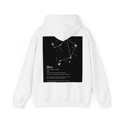 Libra Zodiac Constellation Definition Black Background